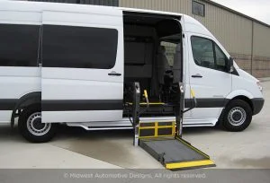 Conversion Van Side Door Lift