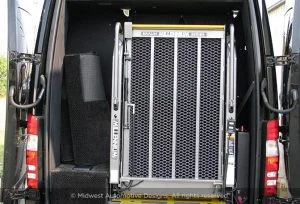 Conversion Van with Rear Lift