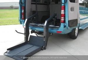 Sprinter Van with Rear Lift