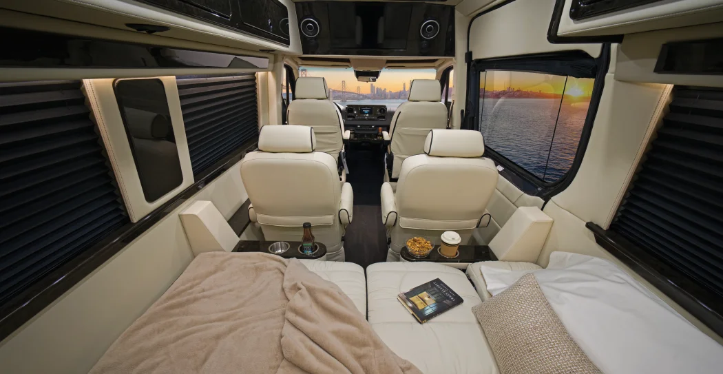 Bed and seats