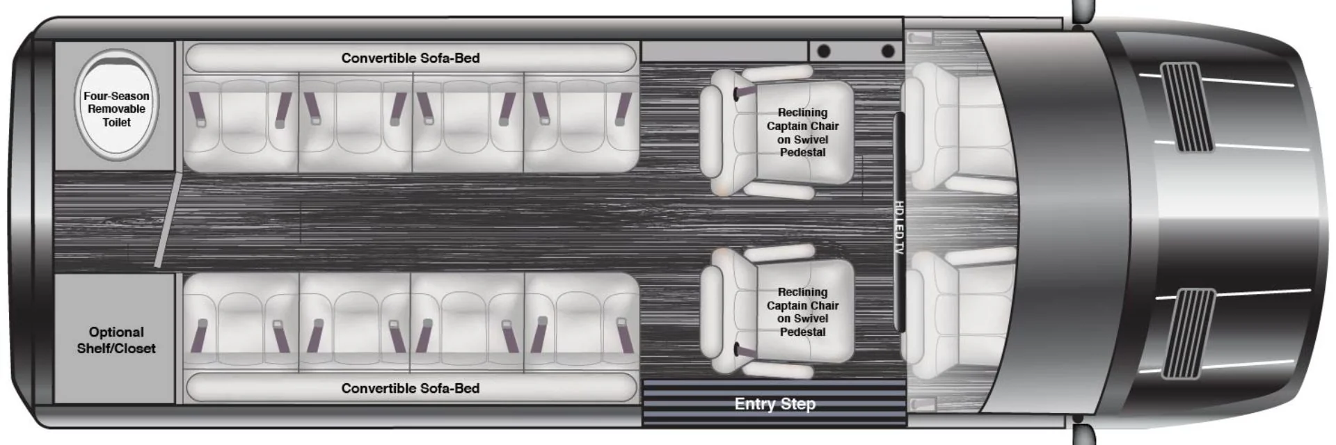AutoElite EliteCruiser Floorplan