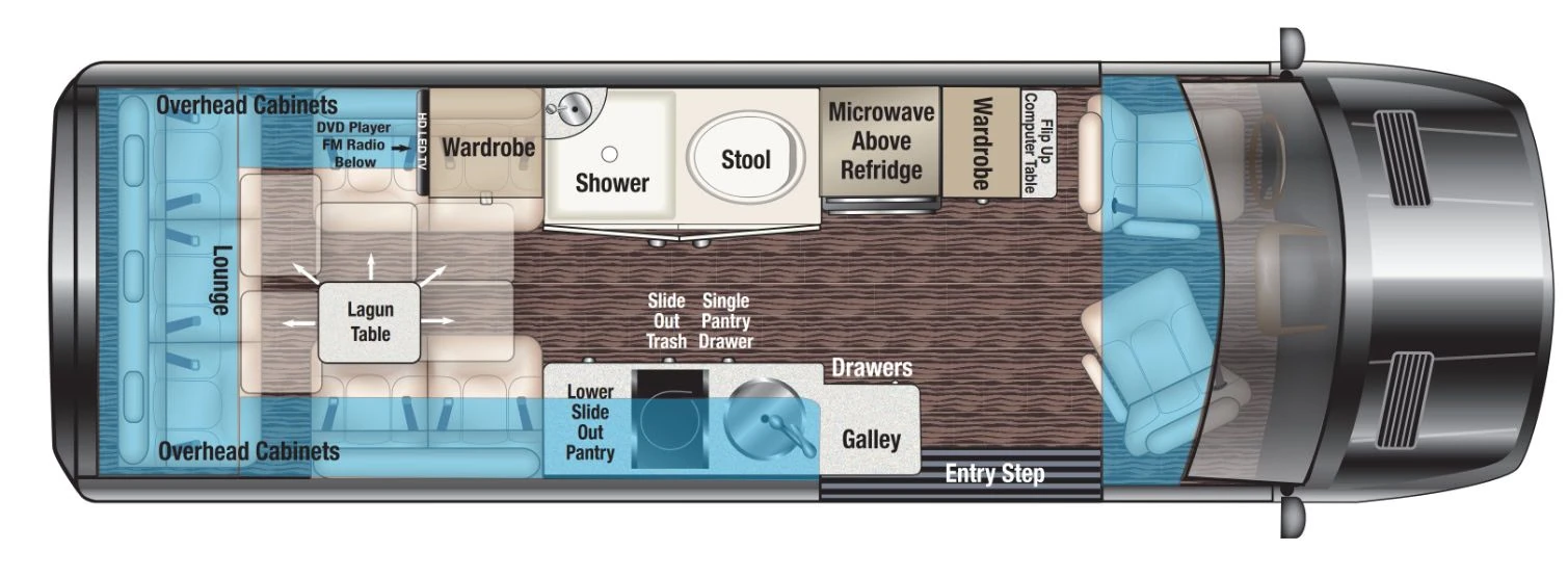 Midwest Patriot MD2 floor plan
