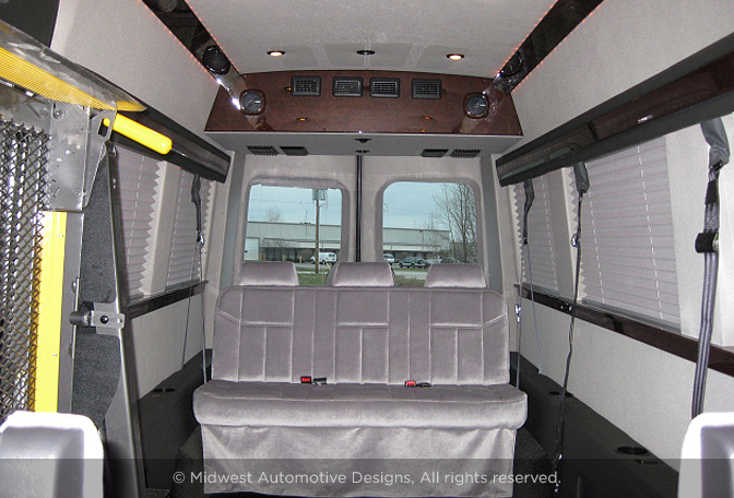 Luxury Mobility Sprinter Van - Midwest Automotive Designs